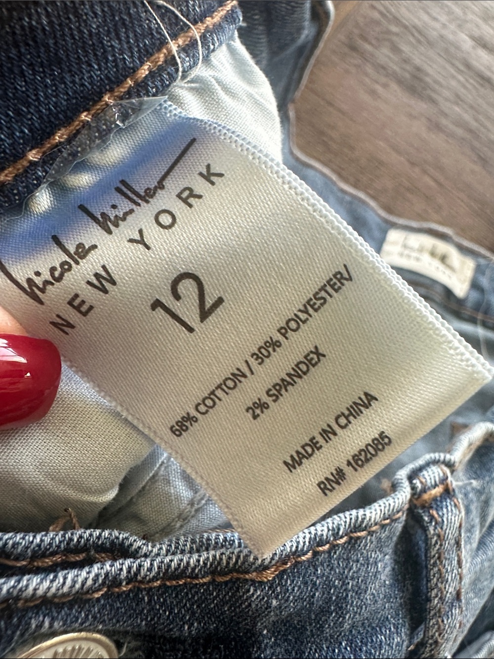 High Rise Cargo Jeans - Picture 6 of 7